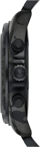 Montre Homme Emporio Armani Sportivo AR11027 - Cadran et boîtier noir camouflage vue 2