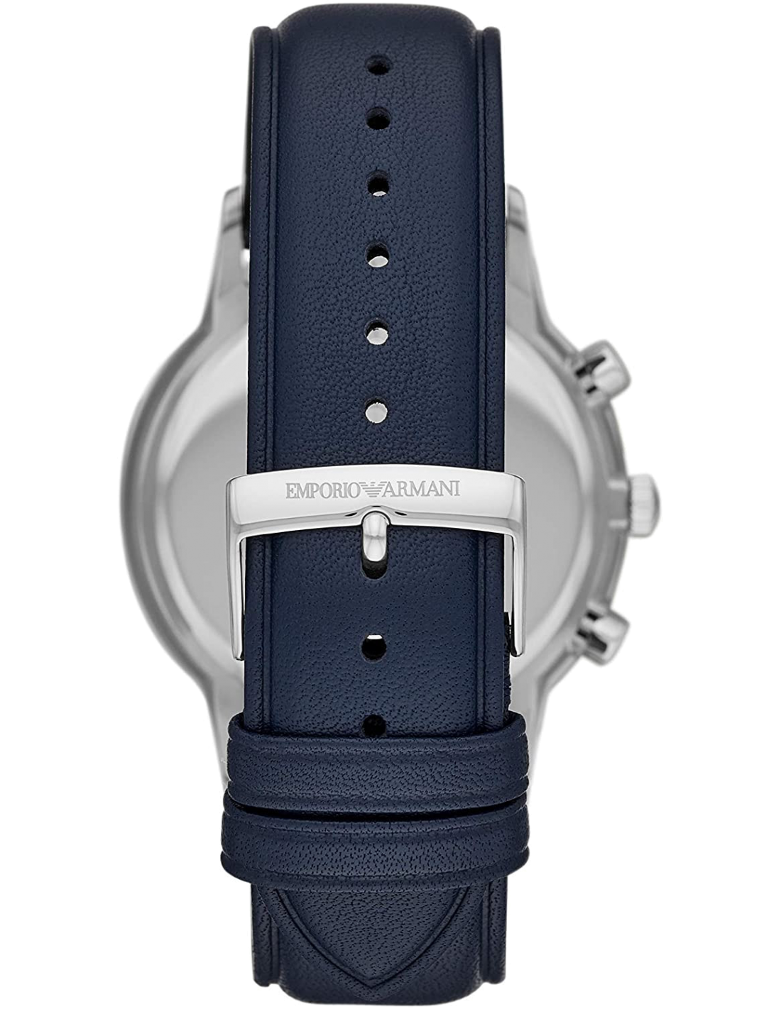 Montre Homme Emporio Armani AR11216 Chronographe Cadran Bleu Bracelet NATO Bleu vue 3