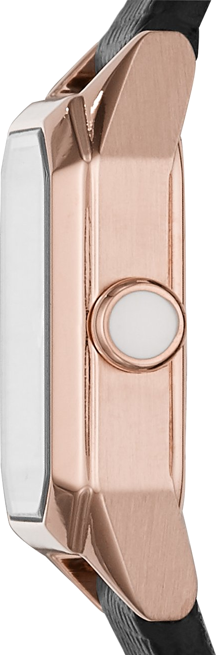 Montre Femme Emporio Armani AR11248 - Cadran Octogonal Nacre, Cristaux, Bracelet Noir vue 2