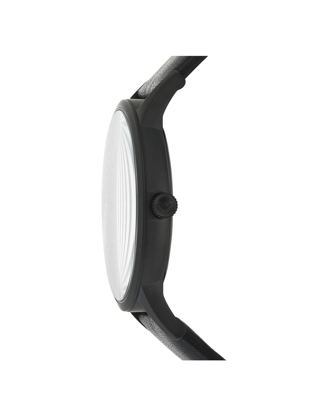 Montre Homme Emporio Armani Renato AR11276 - Cadran Nacre, Boîtier Acier Noir, Bracelet Cuir vue 2