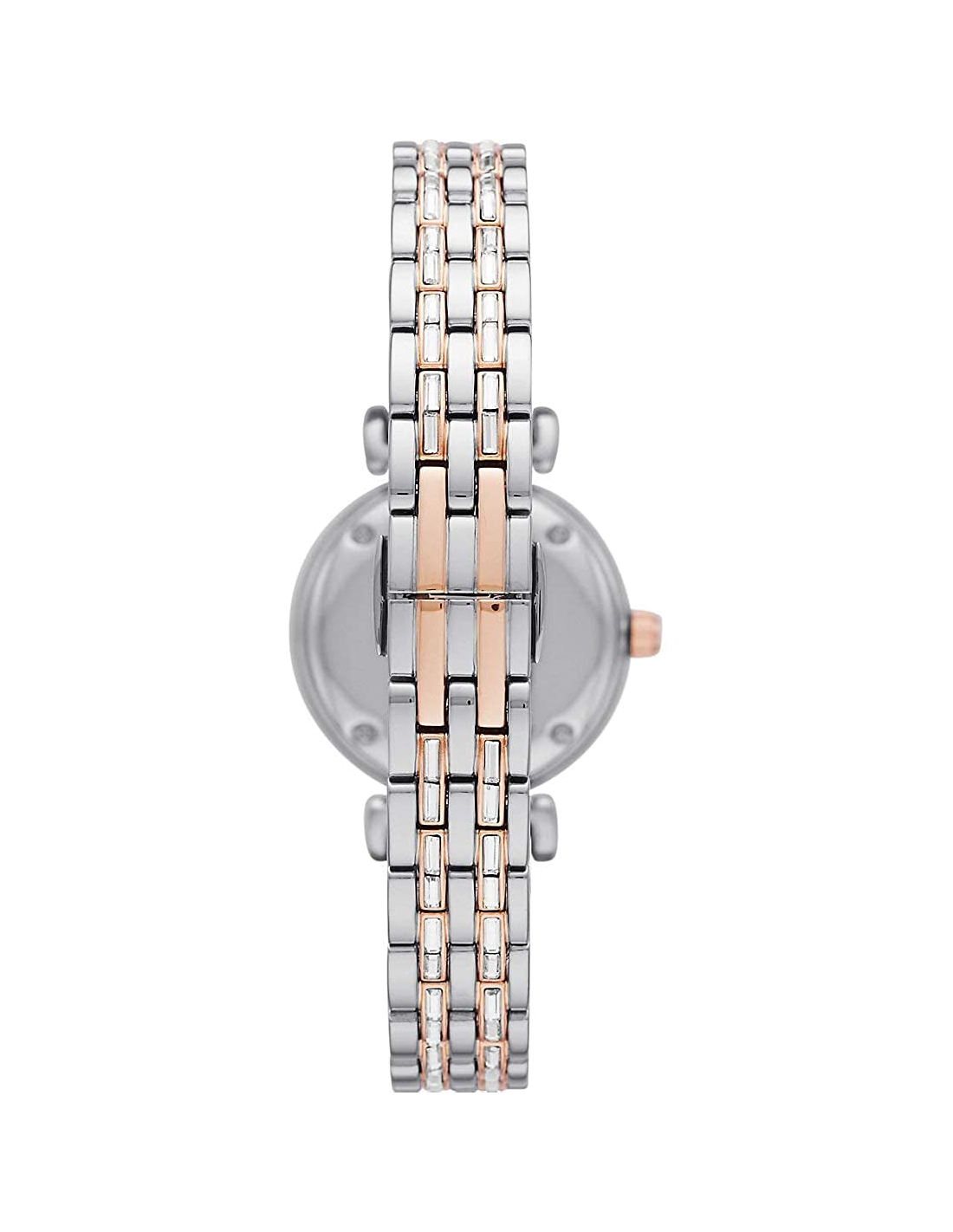 Montre Femme Emporio Armani AR11290 - Cadran Nacre, Boîtier Acier & Maille Milanaise Rose Gold vue 3