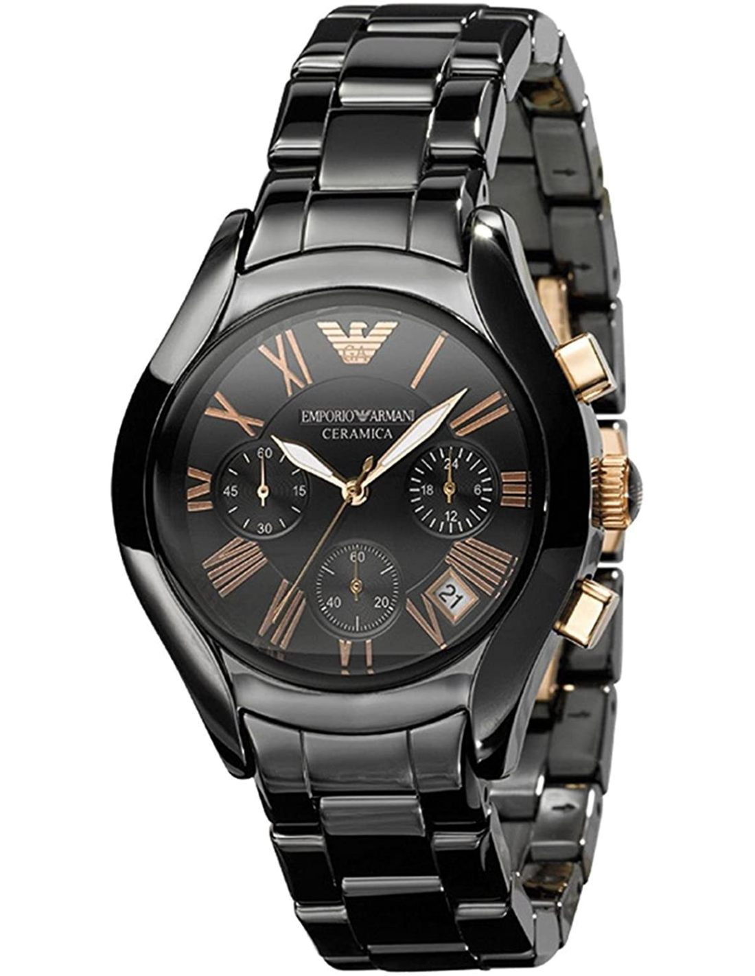 Montre Emporio Armani AR1411 Unisexe en Céramique Noire
