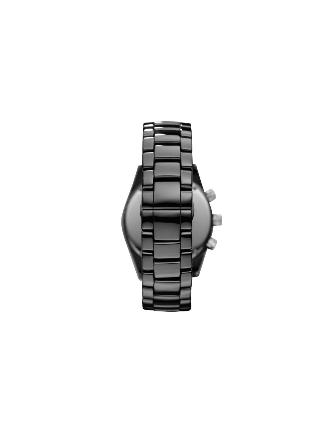 Montre Homme Emporio Armani AR1421 Chronographe Céramique Noire vue 3