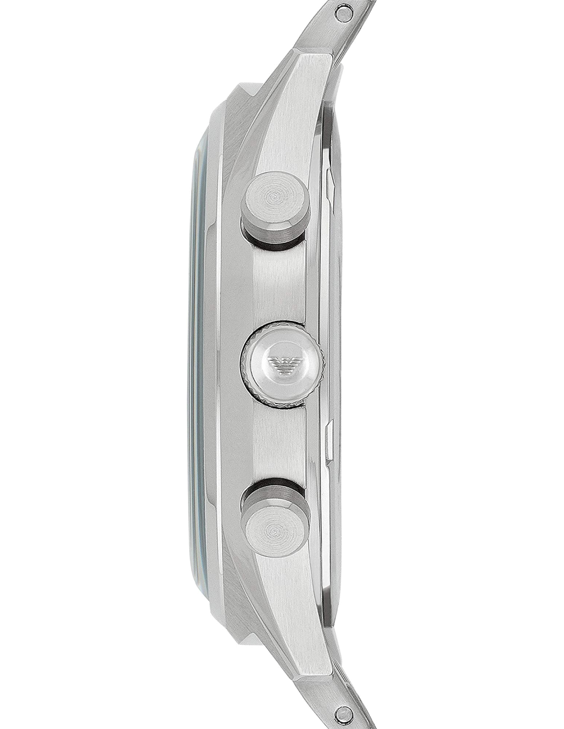 Montre Homme Emporio Armani Classic AR1974 Cadran Bleu Acier Argent vue 2