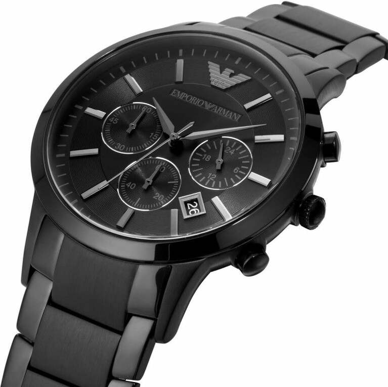 Détail cadran Emporio Armani AR2453 — Montres Outlet