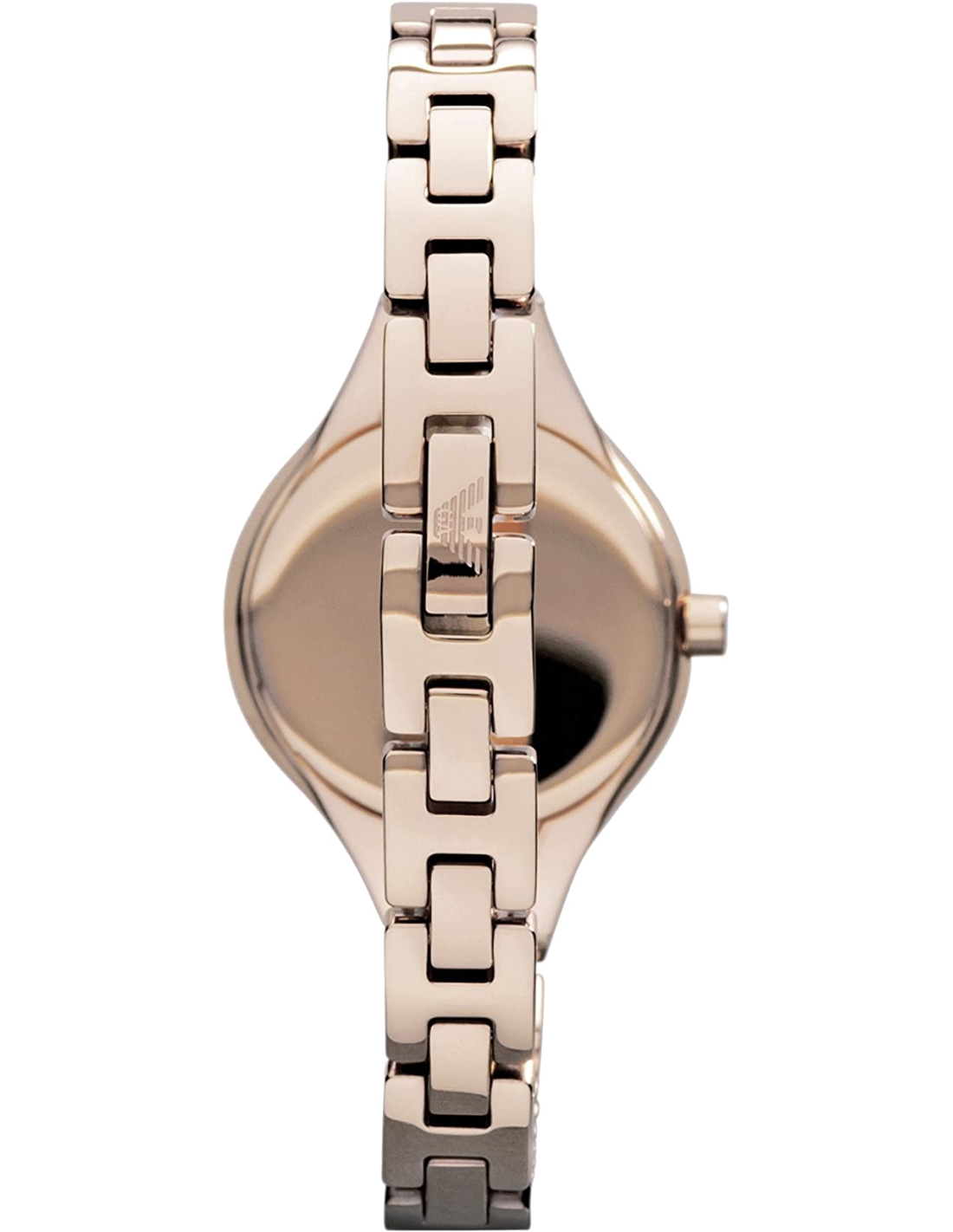 Montre Femme Emporio Armani AR7329 - Cadran Nacre et Bracelet Acier Or Rose vue 3