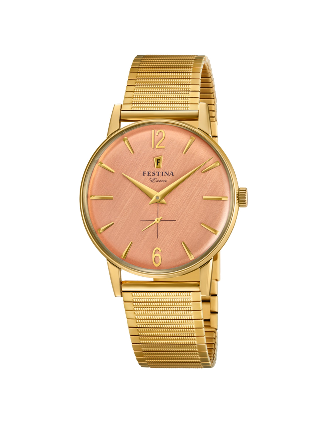 Montre Homme Festina F20251/3 Extra - Boîtier et Bracelet Acier Doré