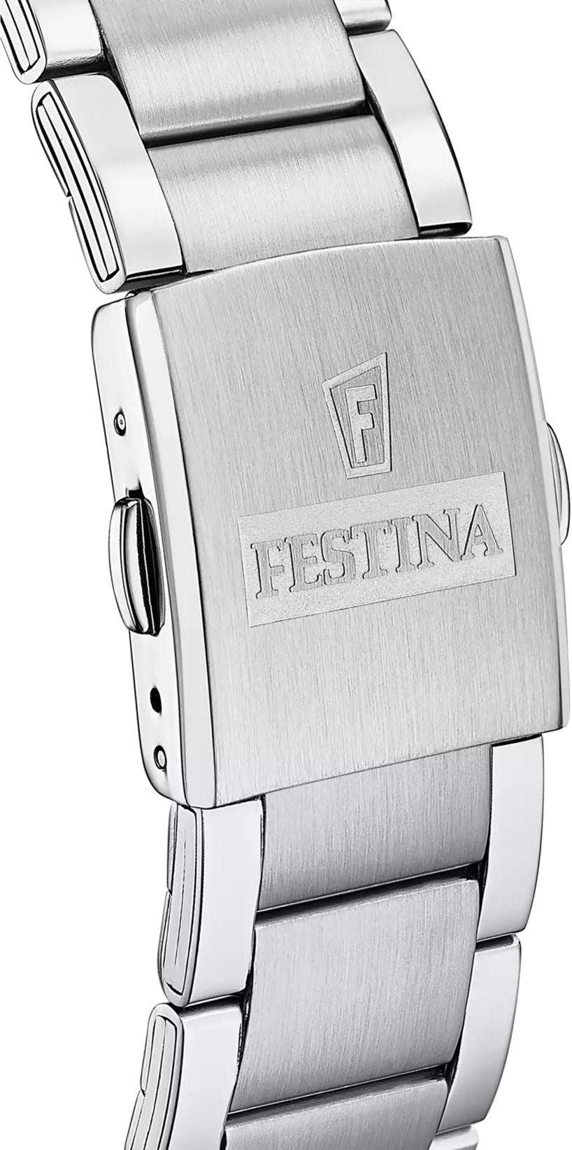 Montre Homme Festina F20343/8 Acier Argenté Cadran Noir Multifonctions Jour-Date vue 2