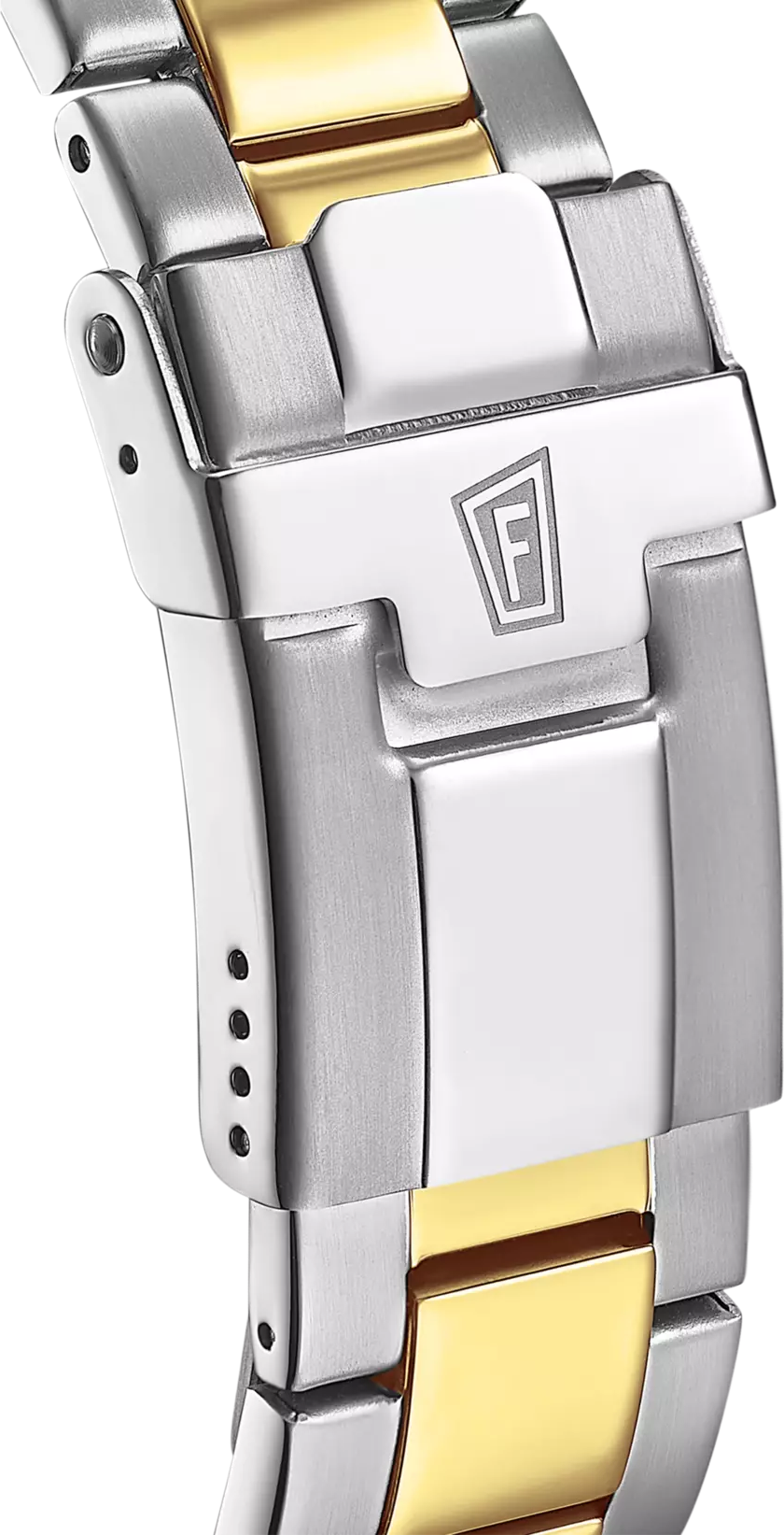 Montre Festina F20362/3 Homme - Cadran Vert, Boîtier et Bracelet Acier Bicolore vue 2