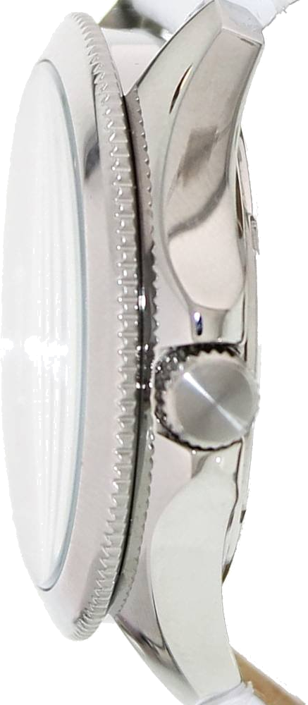 Montre Femme Fossil AM4484 - Cadran et Bracelet Cuir Blanc vue 2