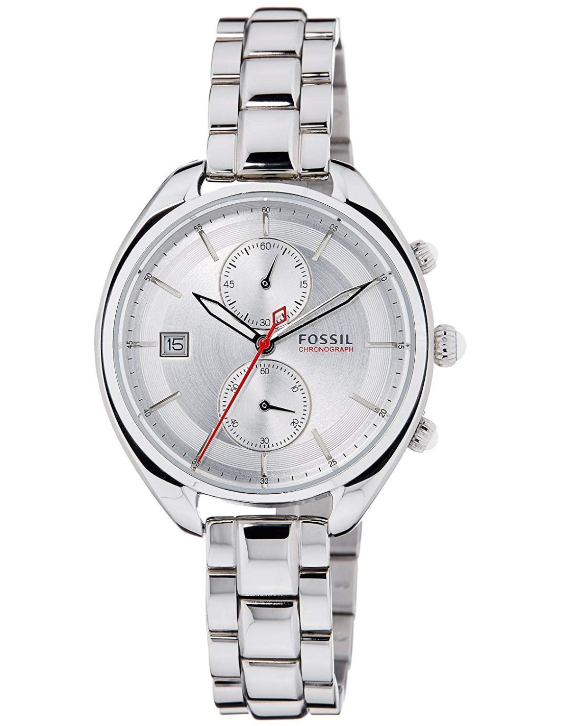 Montre-Bracelet Femme Fossil CH2975 en Acier Inoxydable Argenté
