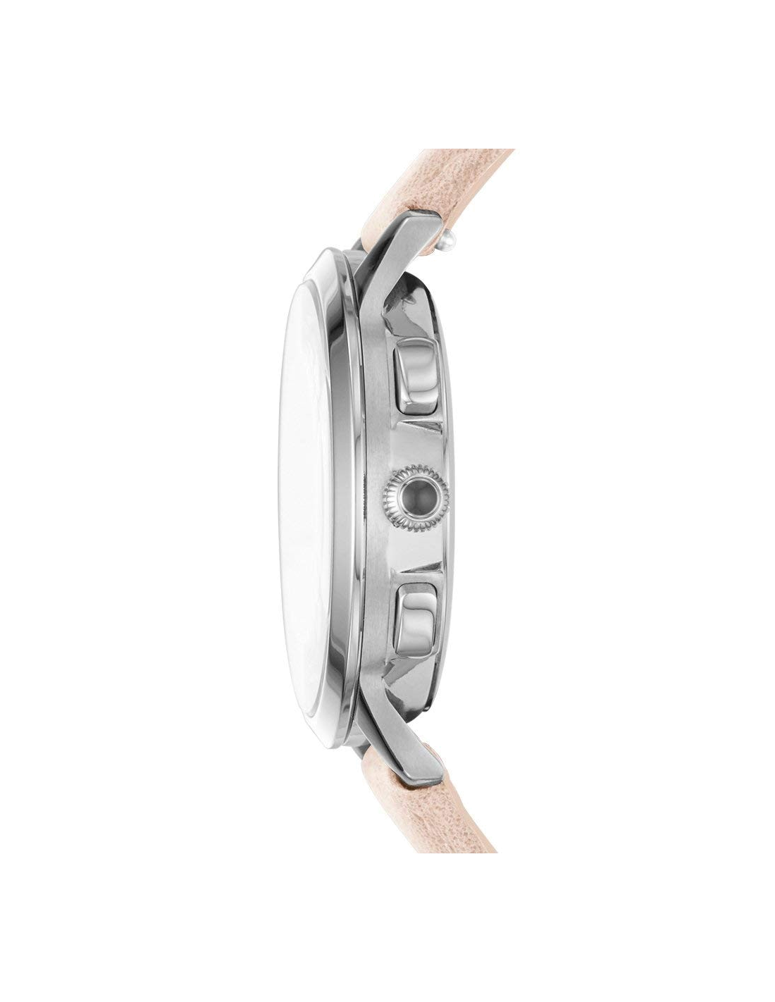 Montre Femme Fossil Abilene CH3088 Chronographe Cadran Fuchsia Bracelet Cuir Rose