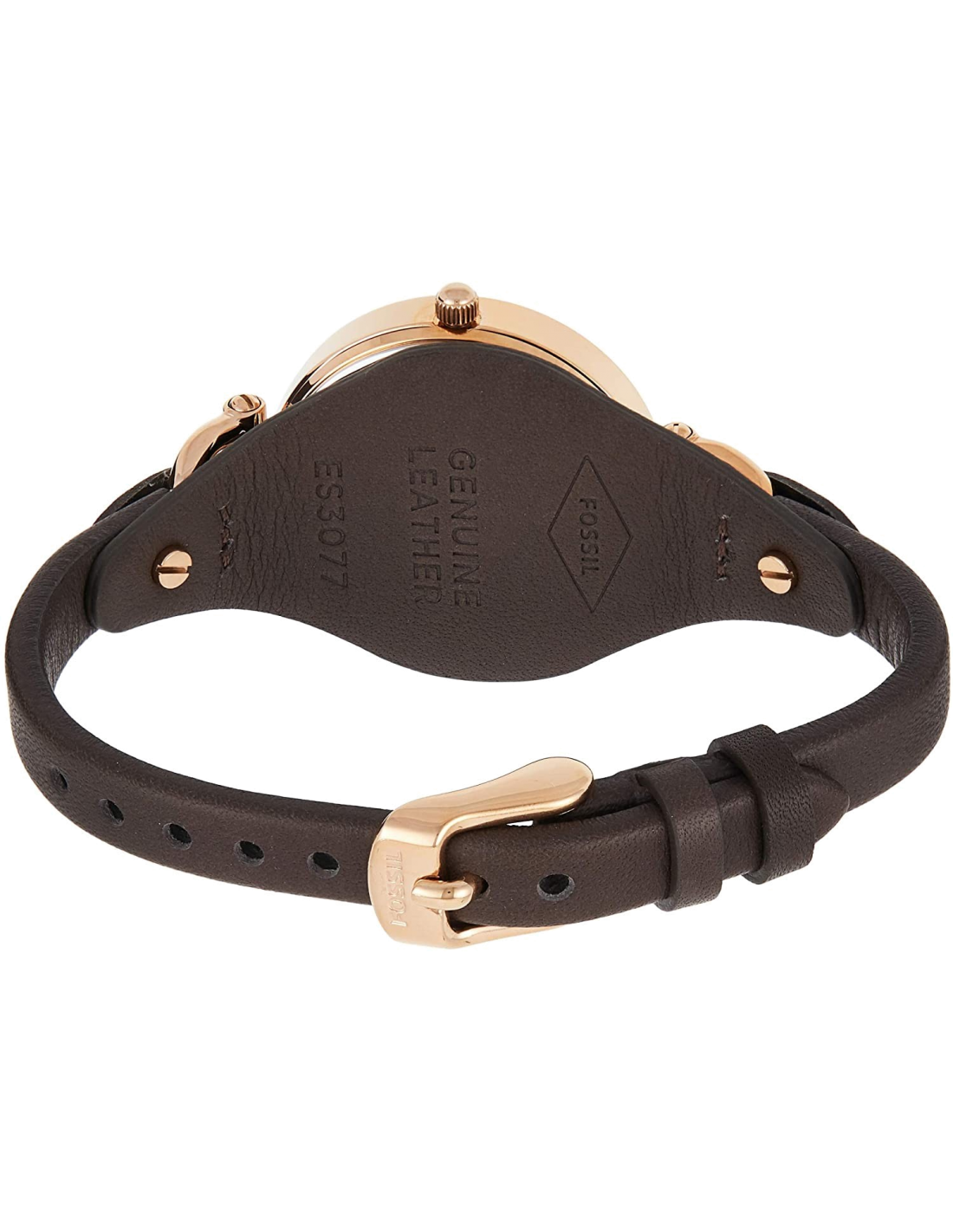 Fossil ES3077 arrière boîtier acier — Montres Outlet