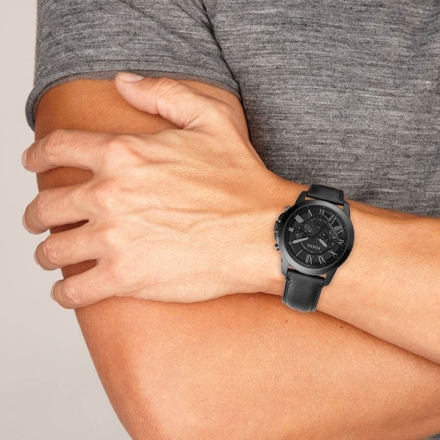 Bracelet cuir Fossil FS5132 — Montres Outlet