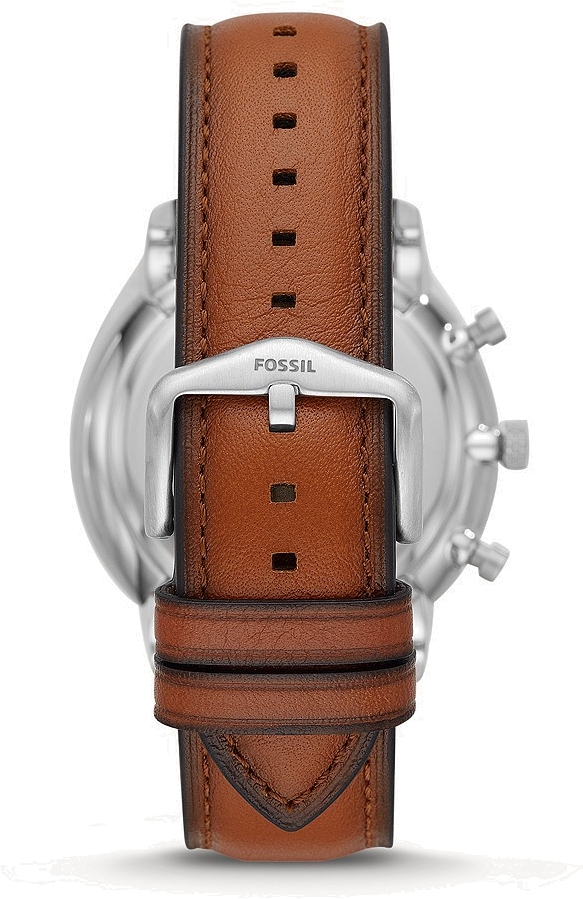 Montre Fossil FS5735 Chronographe Cadran Vert et Bracelet Cuir Marron vue 2