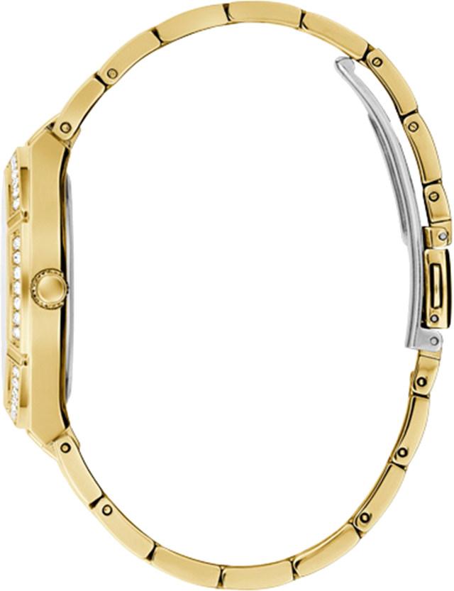 Montre Guess GW0033L2 pour Femme - Boîtier et Bracelet Acier Doré avec Strass vue 2
