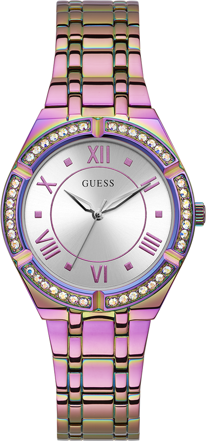 Montre Femme Guess Cosmo GW0033L6 Acier Arc-en-ciel et Cristaux