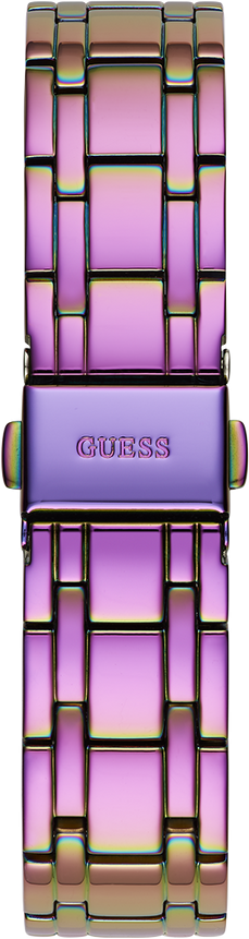 Montre Femme Guess Cosmo GW0033L6 Acier Arc-en-ciel et Cristaux vue 3