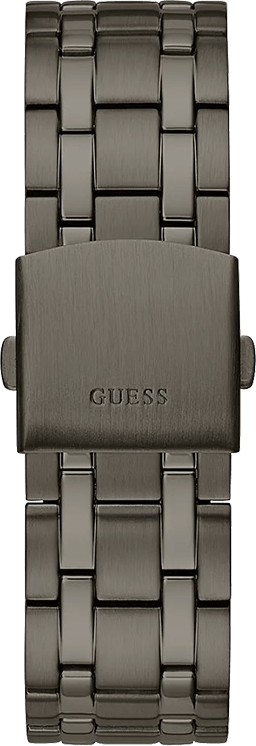 Montre Homme Guess GW0260G3 Gunmetal 44mm Cadran Squelette Acier Inoxydable vue 3