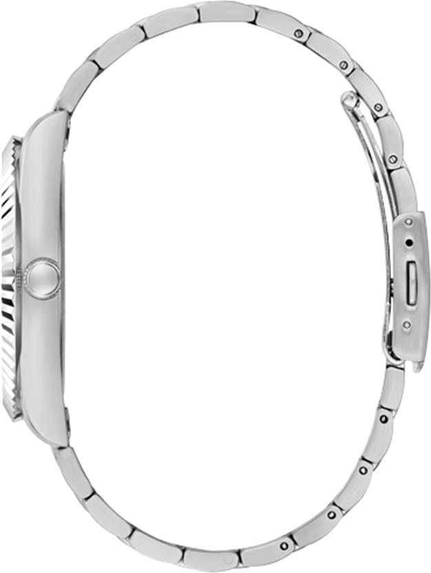 Montre Homme Guess Connoisseur GW0265G1, Cadran Noir, Bracelet Acier Argent vue 2