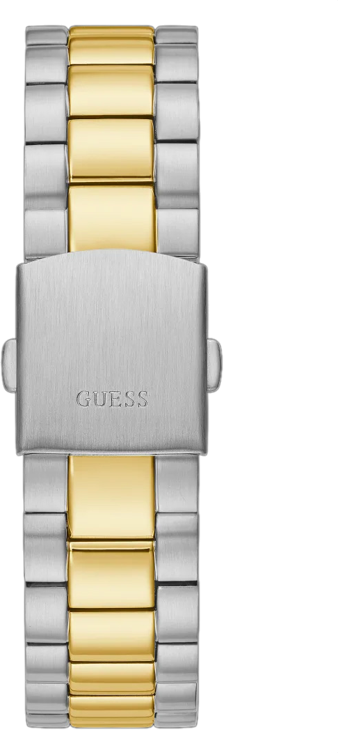 Montre Homme Guess GW0265G5 Connoisseur en Acier Bicolore Argent et Or vue 3
