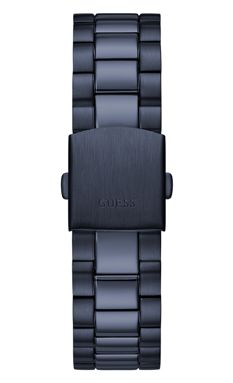 Montre Homme Guess Connoisseur GW0265G9 - Cadran et bracelet acier bleu vue 5