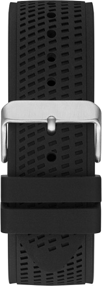 Montre Homme Guess GW0333G1 Cadran Squelette Multifonction Noir Bracelet Silicone vue 3