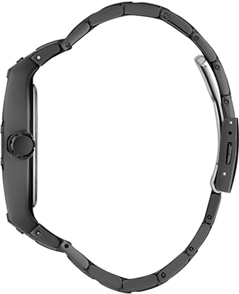 Montre Homme Guess Phoenix GW0387G3, Cadran et Bracelet Acier Noir vue 2