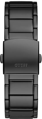 Montre Homme Guess Phoenix GW0387G3, Cadran et Bracelet Acier Noir vue 3
