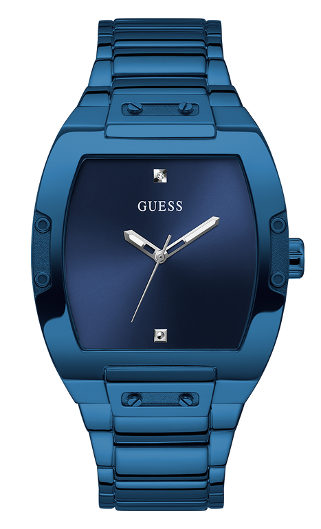 Montre Homme Guess GW0387G4 - Cadran et bracelet acier bleu