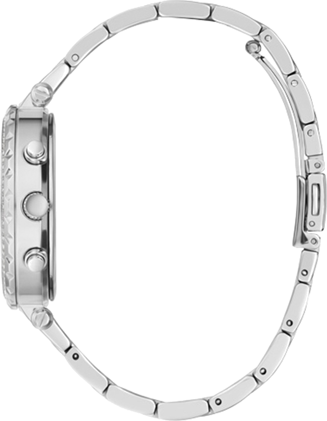 Montre Femme Guess GW0403L1 Solstice - Cadran Squelette Argent - Acier Inoxydable vue 3