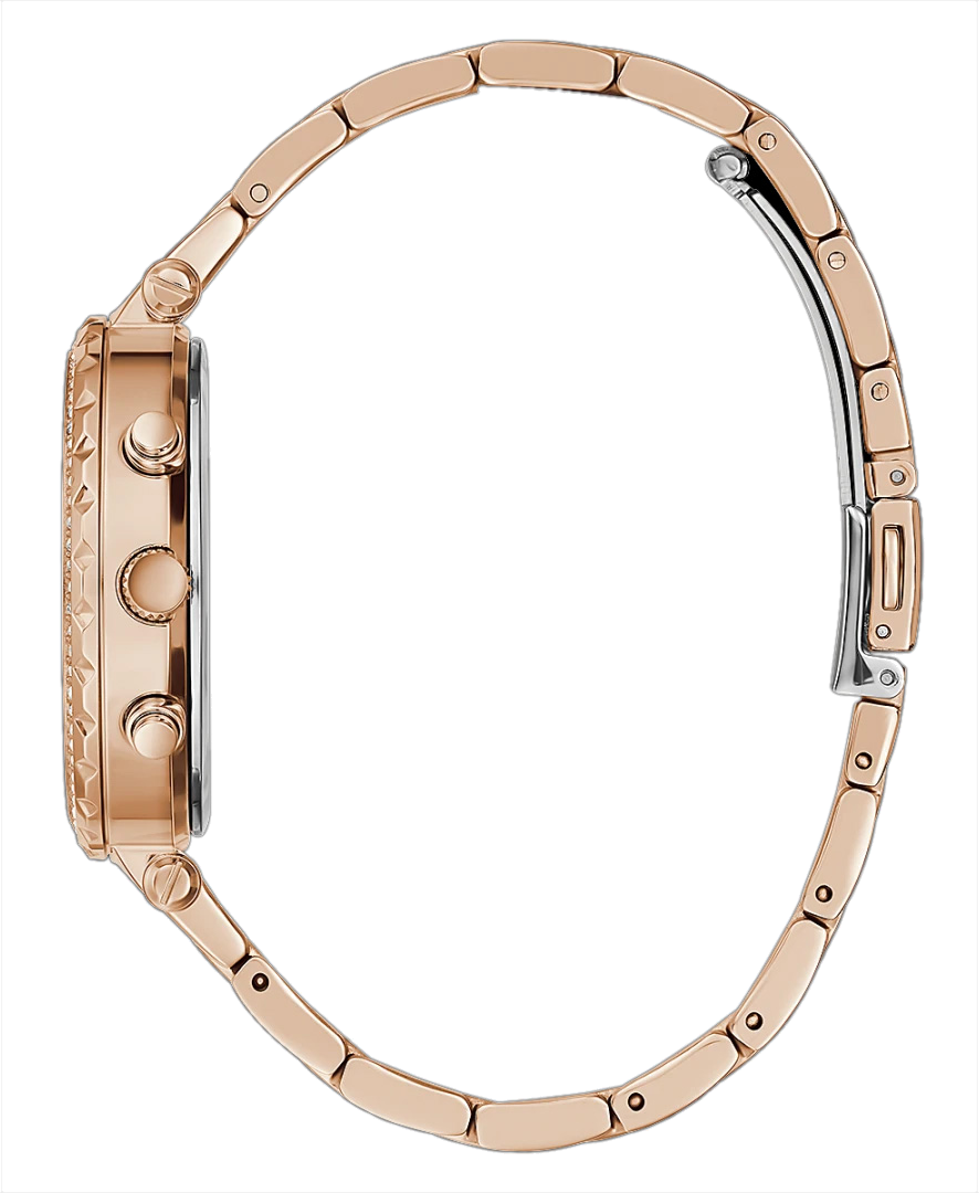 Montre Femme Guess GW0403L3 Squelette Acier Inoxydable Or Rose 37 mm vue 2