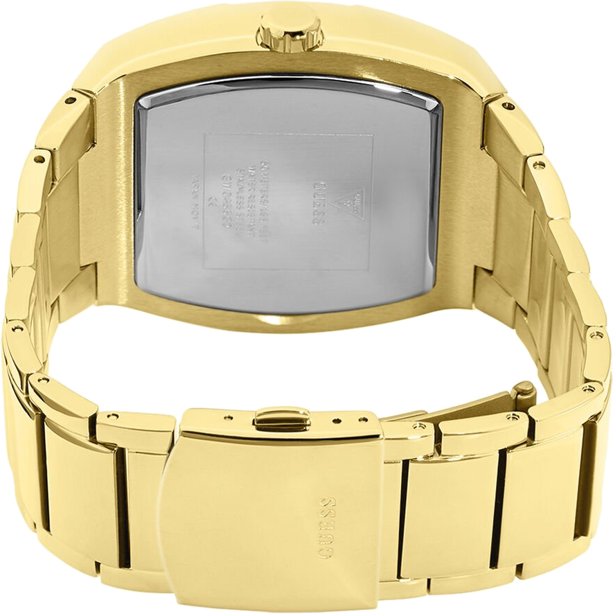 Montre Homme Guess GW0456G2 Phoenix en Acier Doré, Cadran Tonneau Multifonction vue 4