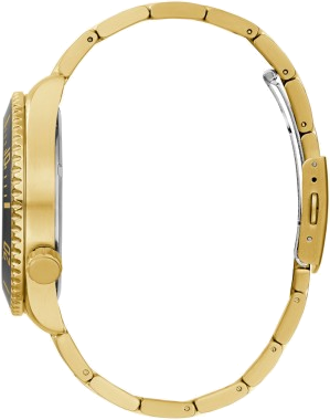 Montre Guess Axle GW0488G2 Homme en Acier Doré, Cadran Noir Multifonction vue 3