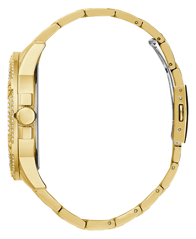 Montre Homme Guess GW0497G2 King en acier doré et strass vue 4