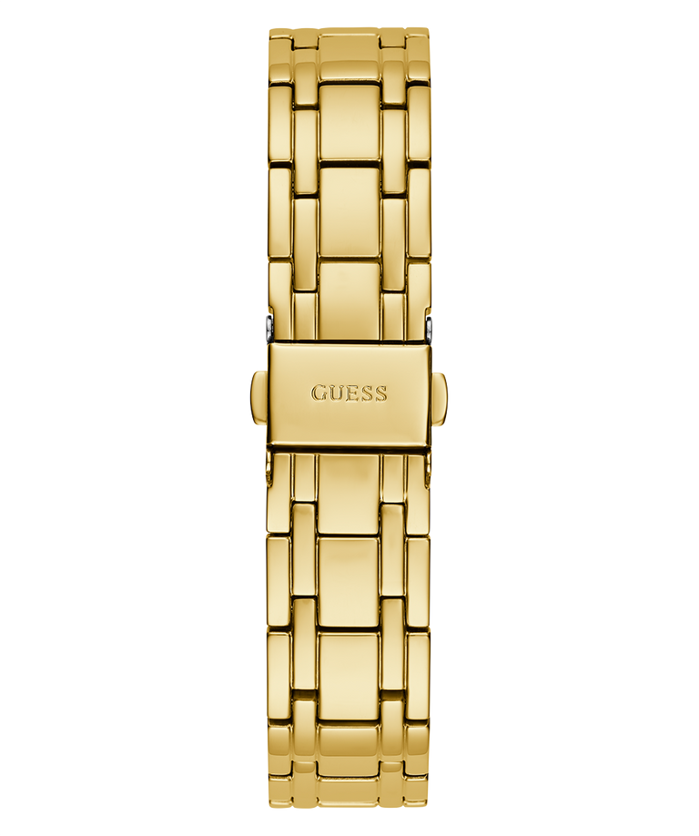 Montre Femme Guess Allara GW0604L2 - Cadran squelette doré multifonctions - Bracelet acier vue 4