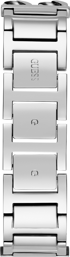 Montre Femme Guess GW0668L1 Boîtier Carré Acier Argenté avec Cristaux vue 4