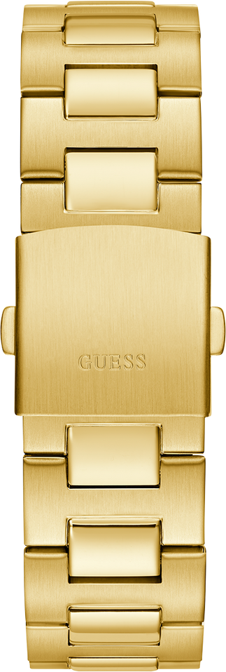 Montre Guess GW0703G5 pour Homme - Boîtier Acier Doré, Cadran Noir Multifonctions vue 4