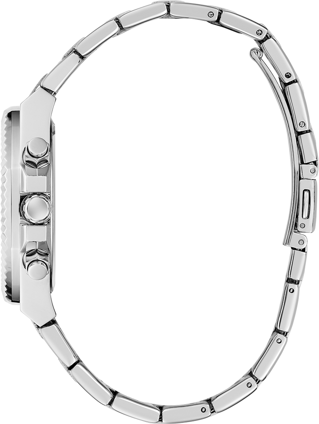 Montre Femme Guess GW0769L1 en Acier Argenté avec Cadran Bleu Denim vue 3