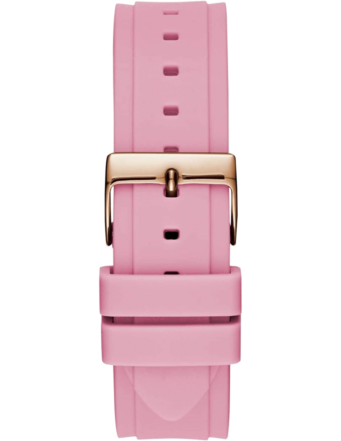 Montre Femme Guess W1053L3 Cadran Fuchsia Bracelet Silicone Rose vue 2