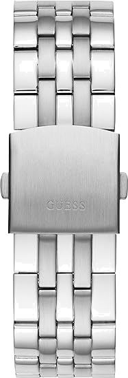 Montre Guess Odyssey W1107G2 pour Homme - Cadran bleu multifonction, bracelet acier argent vue 3