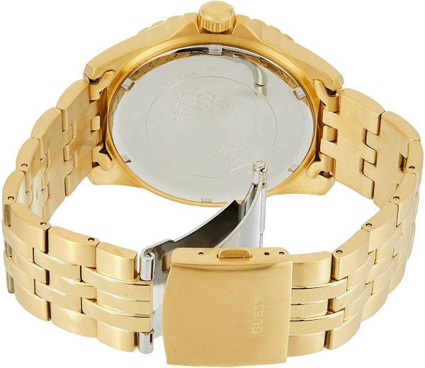 Montre Homme Guess W1107G4 Acier Doré Cadran Noir Multifonction vue 3