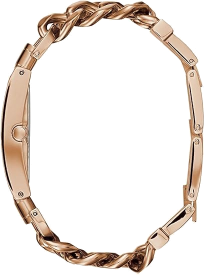 Montre Guess Heavy Metal W1117L3 pour Femme - Cadran et bracelet acier or rose vue 2