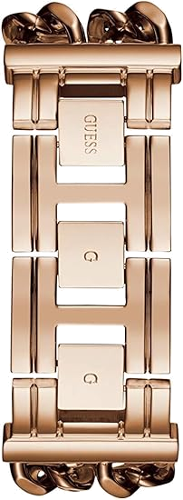 Montre Guess Heavy Metal W1117L3 pour Femme - Cadran et bracelet acier or rose vue 3