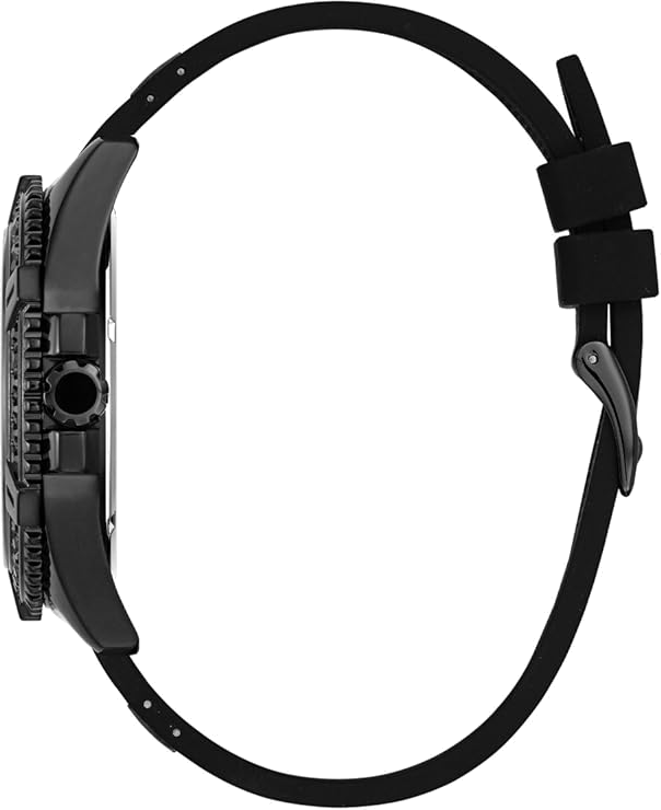 Montre Homme Guess Frontier W1132G3 - Boîtier et Cadran Noir, Bracelet Silicone vue 3