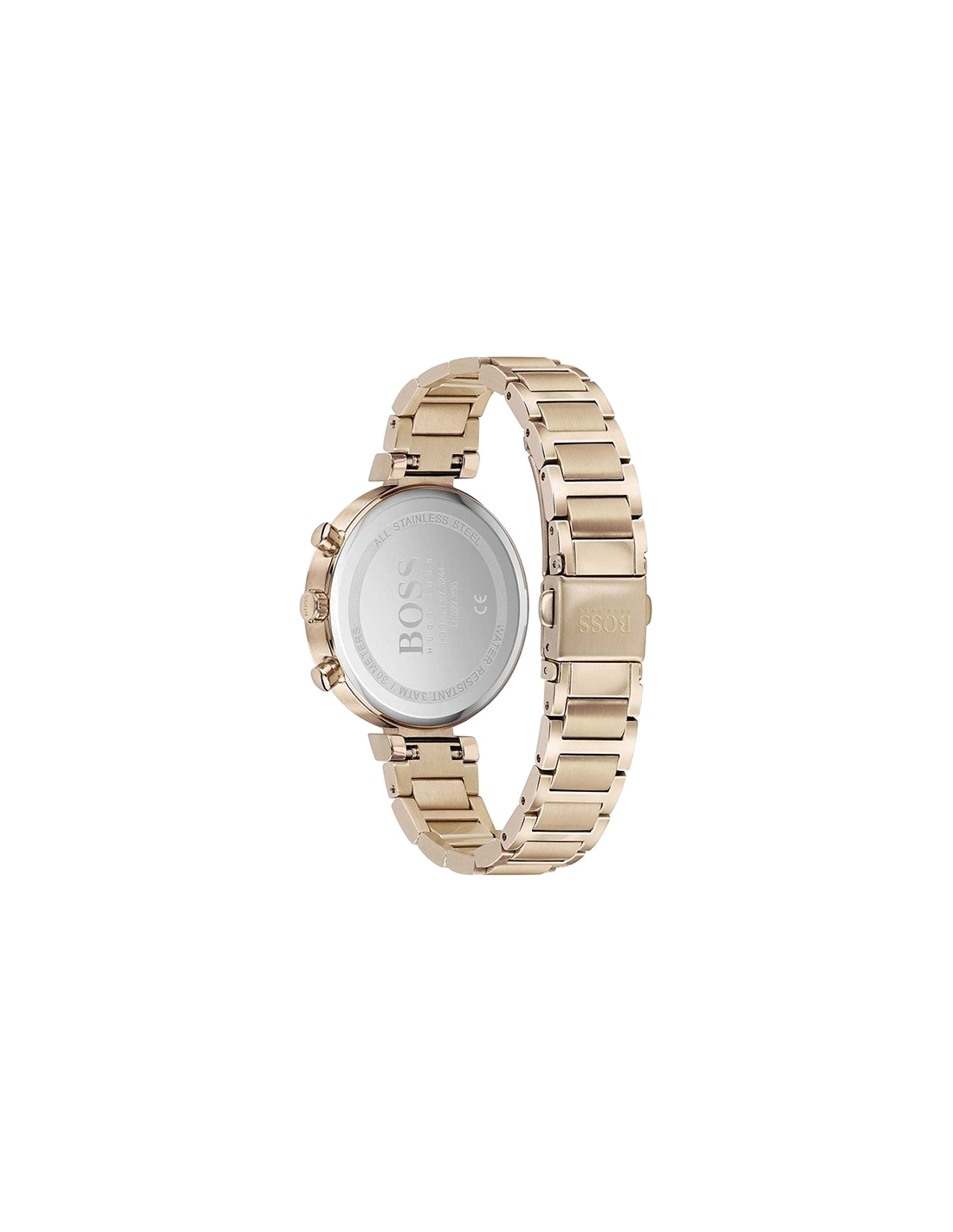 Montre Hugo Boss 1502531 en Acier Rose Gold et Cadran Champagne vue 3