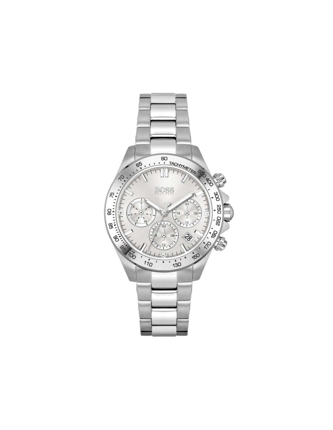 Montre Femme Hugo Boss 1502616 Sport Lux Chronographe Acier Gris