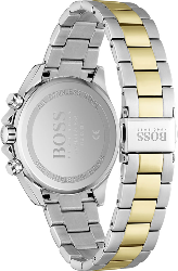Montre Hugo Boss 1502618 Sport Lux Novia Chronographe Bicolore Argent et Or vue 3