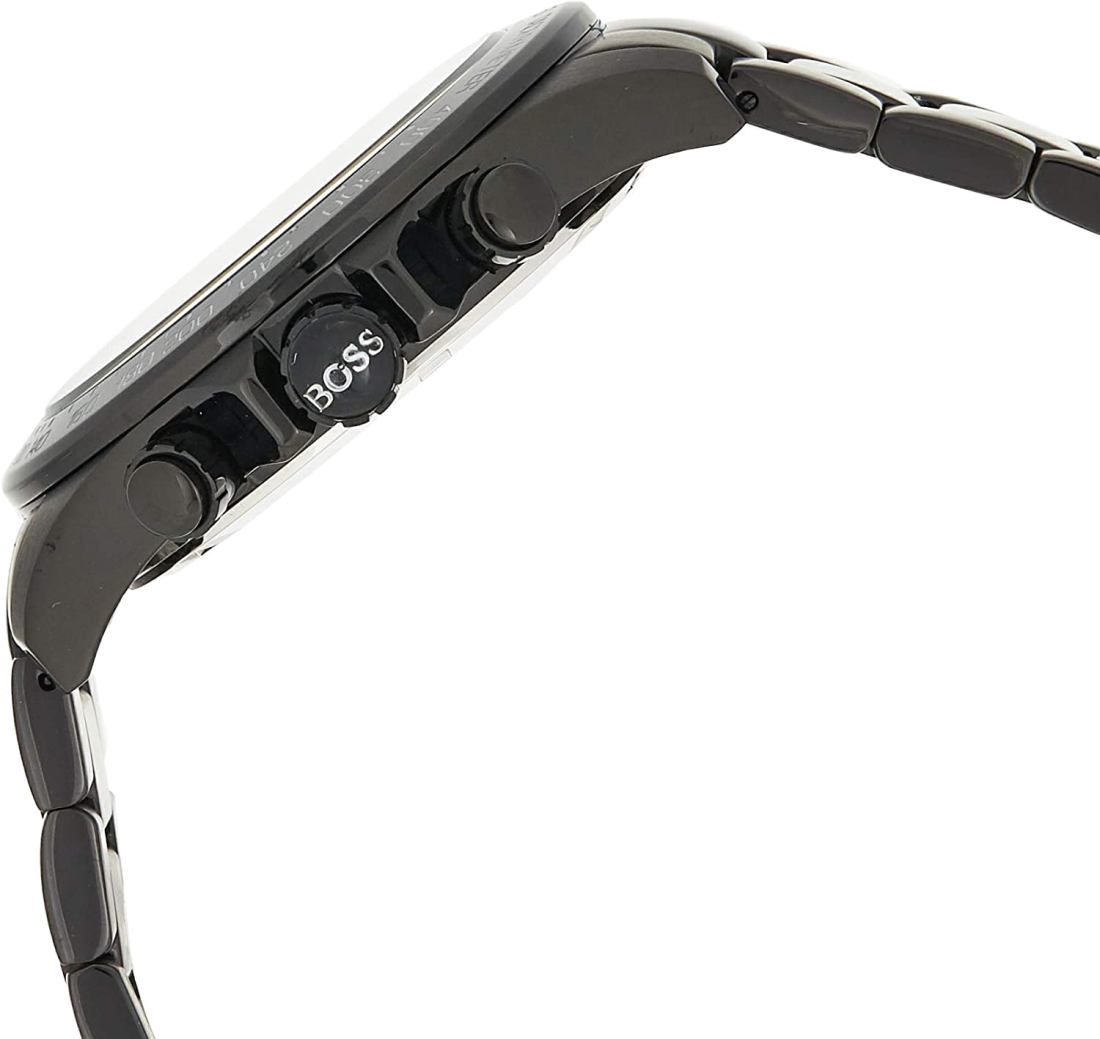 Montre Homme Hugo Boss Ikon 1512961 Acier Noir 44mm vue 2