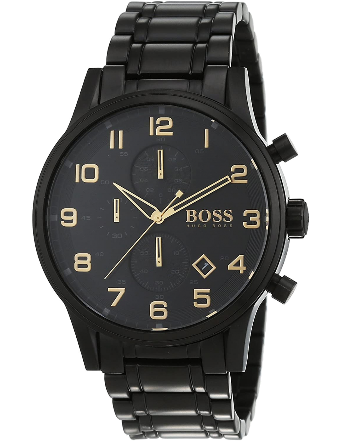 Montre Homme Hugo Boss 1513275 Chronomètre Noir Acier